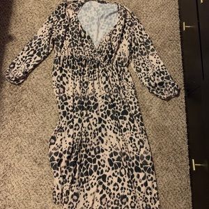 Cheetah Print Dress